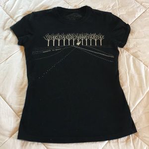 Patagonia Black organic tee Size XS
